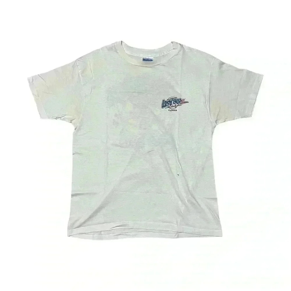 Lucy‎ Bluz Cafe Florida T-Shirt Size XL